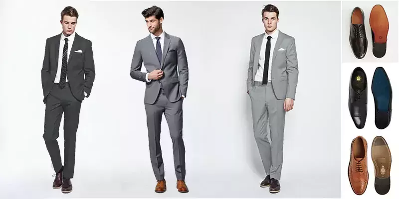 ست کفش قهوه ای مردانه | راهنمای بهترین ترکیب رنگ کفش و لباس برای آقایان | فروشگاه تنسر