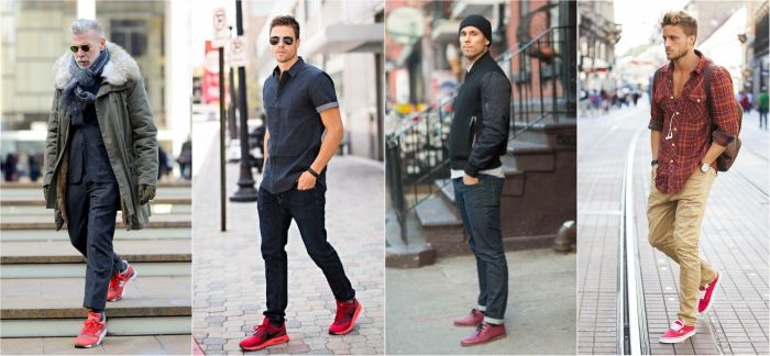 ست کفش زرشکی مردانه | راهنمای بهترین ترکیب رنگ کفش و لباس برای آقایان | فروشگاه تنسر